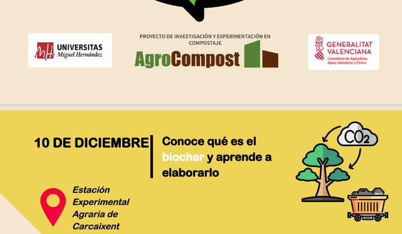  Jornada. Conociendo el BIOCHAR: Taller práctico de elaboración